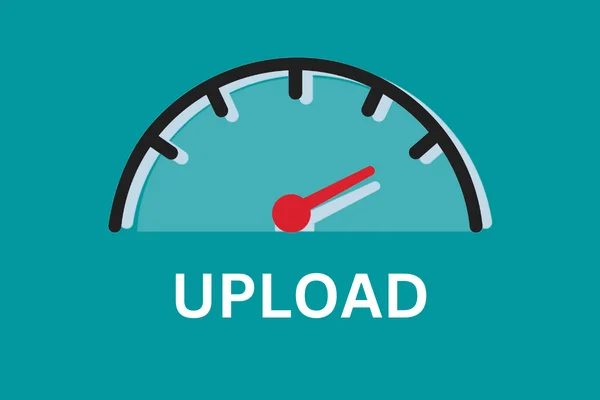 Medidor de teste de velocidade de download e upload da internet