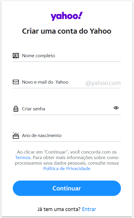 Yahoo Mail: Entrar Direto Agora na Caixa de Entrada