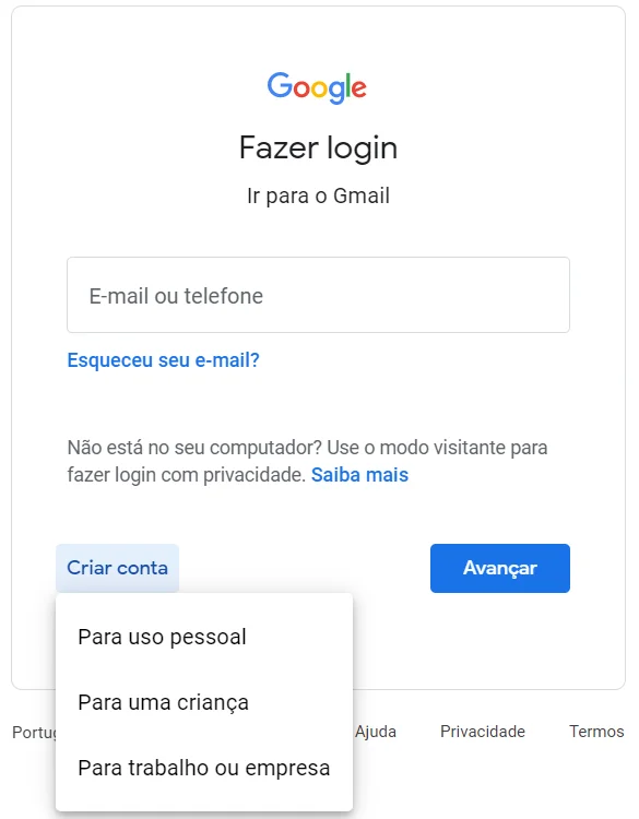 Como criar um e-mail grátis? ( Gmail, Hotmail/Outlook e Yahoo )